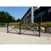 City fence | Posts and fence element | Fence elementCenter spacing: 1500 mm